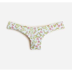 J.Crew Curved-waist cheeky bikini bottom in cloud meadow floral XXL